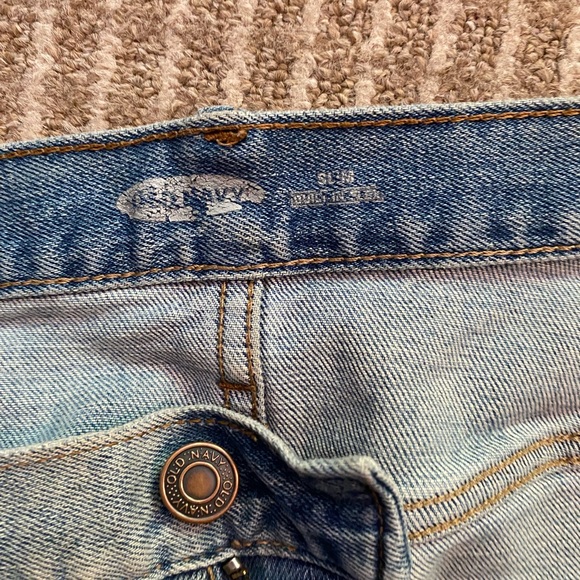 custom painted slim old navy jeans - Picture 3 of 4